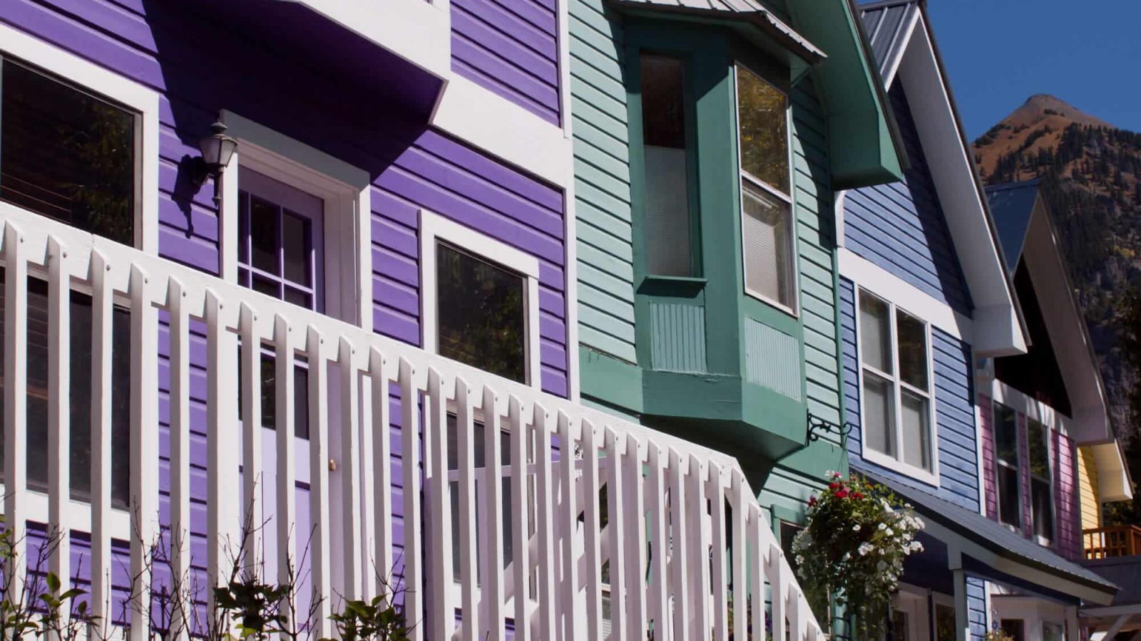 Wood Siding Row Houses